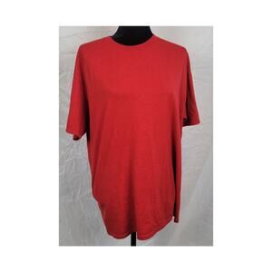 Red Graphic Tee Men's